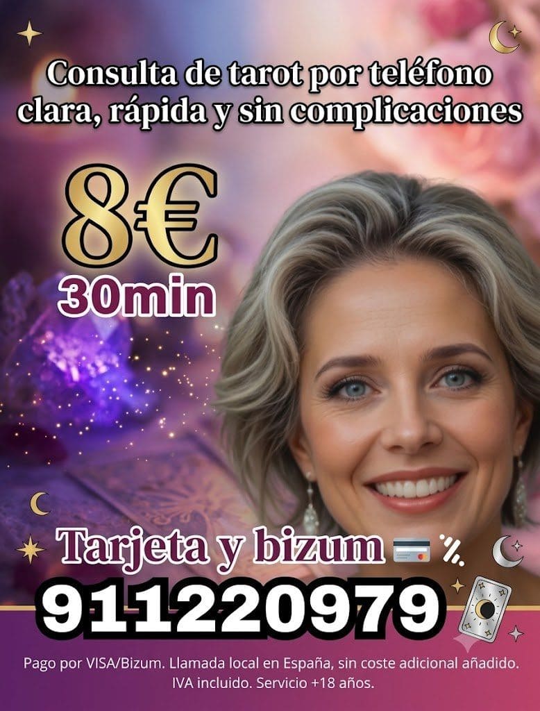 Tarot barato en Alicante 8 euros.